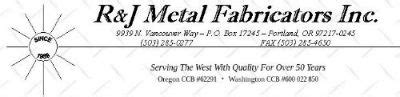 R & J Metal Fabricators, Inc. Company Profile 